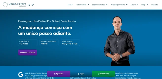 Super Site Psicólogo Daniel Pereira