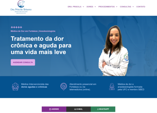 Site para Médico Site para Médico - Desktop