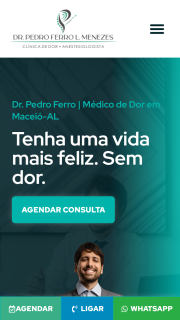 Site Médico do Dr. Pedro Ferro Site Médico do Dr. Pedro Ferro - Mobile