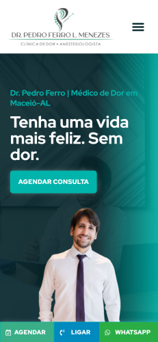 Site Médico e Landing Page Site Médico e Landing Page